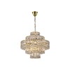Миниатюра фото подвесная люстра newport 8459+6/c gold м0069586 | 220svet.ru