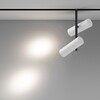 Миниатюра фото трековый магнитный светодиодный светильник maytoni elti duo tr005-4-2x12w-ds-bw | 220svet.ru