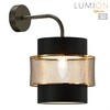 Миниатюра фото бра lumion animaisa 8003/1w черный | 220svet.ru