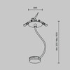 Миниатюра фото встраиваемый коннектор питания maytoni accessories for system parity tra130rwc-2b | 220svet.ru