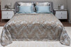 Миниатюра фото покрывало со стежкой garda decor 121gd-14604 | 220svet.ru