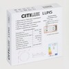 Миниатюра фото потолочный светодиодный светильник citilux luns cl711011v | 220svet.ru