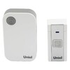 Миниатюра фото звонок электронный (ul-00006436) uniel udb-091w-r1t1-36s-wh | 220svet.ru