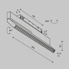 Миниатюра фото трековый низковольтный светильник maytoni points rot exility x tr242-2-12w3k-b | 220svet.ru