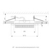 Миниатюра фото встраиваемый светильник elektrostandard 1035 gx53 wh черный a069360 | 220svet.ru