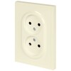 Миниатюра фото розетка эра galaxy 15-2107-02 без заземления двойная 2x2p 16а-250в ip20 слоновая кость б0071698 | 220svet.ru