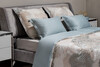 Миниатюра фото комплект наволочек нувола тенсель бирюзовый 70*70 garda decor 144hf-70609 | 220svet.ru