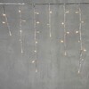 Миниатюра фото гирлянда бахрома 4,9 x 0,5 м экстра тепло-белая 220в, 240 led, провод прозрачный пвх, ip54 ltc pil240-10-2eww | 220svet.ru