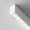 Миниатюра фото потолочный светодиодный светильник maytoni points c066cl-12w3-6k-w | 220svet.ru
