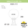 Миниатюра фото ландшафтный фонарь fumagalli minilot/g250. g25.111.000.vye27 | 220svet.ru