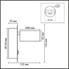 Миниатюра фото бра lumion torina 8343/1w белый | 220svet.ru