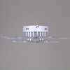 Миниатюра фото потолочная светодиодная люстра reluce 09824-3.3-4+4 wh | 220svet.ru