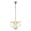 Миниатюра фото подвесная люстра moderli crystal v10736-4p | 220svet.ru