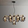 Миниатюра фото подвесная люстра imperium loft etna d57 amber 344131-26 | 220svet.ru