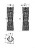 Миниатюра фото настенный светодиодный светильник maytoni coil mod125wl-l6ch3k | 220svet.ru