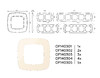 Миниатюра фото рамка 5-постовая ambrella volt omega ecta of140305 | 220svet.ru