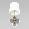 Миниатюра фото настенный светильник loft it silence 10303w/b nickel | 220svet.ru