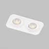 Миниатюра фото встаиваемый светильник светодиодный 4000k ip44 elektrostandard tetro 15277/led белый | 220svet.ru