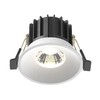 Миниатюра фото встраиваемый светодиодный светильник maytoni round dl058-12w-dtw-w | 220svet.ru