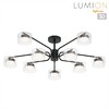Миниатюра фото потолочный светильник lumion natalina 8349/10c черный | 220svet.ru