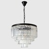 Миниатюра фото подвесная люстра crystal lux maxime sp6 black | 220svet.ru