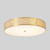 Миниатюра фото потолочный светильник с пультом ду crystal lux button pl40w led | 220svet.ru