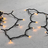 Миниатюра фото гирлянда нить 10м экстра тепло-белая 24в, 100 led, провод черный пвх, ip54 ltc pst100-11-1eww | 220svet.ru
