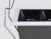 Миниатюра фото встраиваемый светильник da4005ns black and white | 220svet.ru