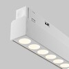 Миниатюра фото трековый магнитный светодиодный светильник maytoni points exility tr031-4-24wtw-dd2-w | 220svet.ru