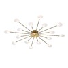 Миниатюра фото потолочная люстра escada starfall 2109/16 copper | 220svet.ru