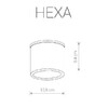 Миниатюра фото уличный светильник nowodvorski hexa 9564 | 220svet.ru