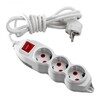 Миниатюра фото удлинитель mono electric 3гн 2м с/з 150-011001-312 | 220svet.ru
