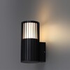 Миниатюра фото фасадный светильник novotech costas 370991 черный | 220svet.ru