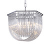 Миниатюра фото подвесная люстра murano 7 chrome delight collection | 220svet.ru