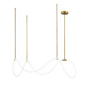 Миниатюра фото подвесной светильник loft it thread 10388p/c brass | 220svet.ru