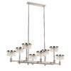 Миниатюра фото люстра md21020075-8b satin nickel delight collection | 220svet.ru