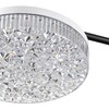 Миниатюра фото потолочная светодиодная люстра с пультом ду lumion didana 8236/4cl черный | 220svet.ru