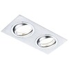 Миниатюра фото встраиваемый светильник ambrella light classic a601/2 al | 220svet.ru