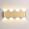 Миниатюра фото настенный светодиодный светильник odeon light magnum 3893/8wl | 220svet.ru
