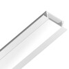 Миниатюра фото профиль встраиваемый для светодиодной ленты ambrella illumination gp1001wh | 220svet.ru