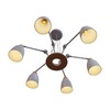 Миниатюра фото подвесная люстра loft it watchman loft4402/6wh | 220svet.ru