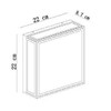Миниатюра фото уличный светильник lucide dukan 15802/02/30 | 220svet.ru