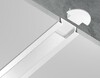 Миниатюра фото профиль встраиваемый для светодиодной ленты ambrella illumination gp1001wh | 220svet.ru