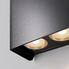 Миниатюра фото уличный настенный светильник maytoni shell o505wl-l6b3k | 220svet.ru