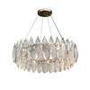 Миниатюра фото люстра d8011p/r-800 gold/smoky delight collection | 220svet.ru