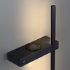 Миниатюра фото настенный светодиодный светильник lumion ledio 5694/6wl черный | 220svet.ru