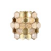 Миниатюра фото настенный светильник indigo delizia 12047/1w brass v000570 | 220svet.ru