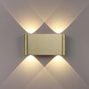 Миниатюра фото настенный светодиодный светильник odeon light magnum 7107/4wl | 220svet.ru