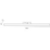 Миниатюра фото трековй однофазный светильник 48v36w lightstar uno cct 269907cct | 220svet.ru