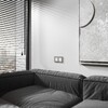 Миниатюра фото рамка werkel на 2 поста дымчатый w0023117 4690389206405 | 220svet.ru